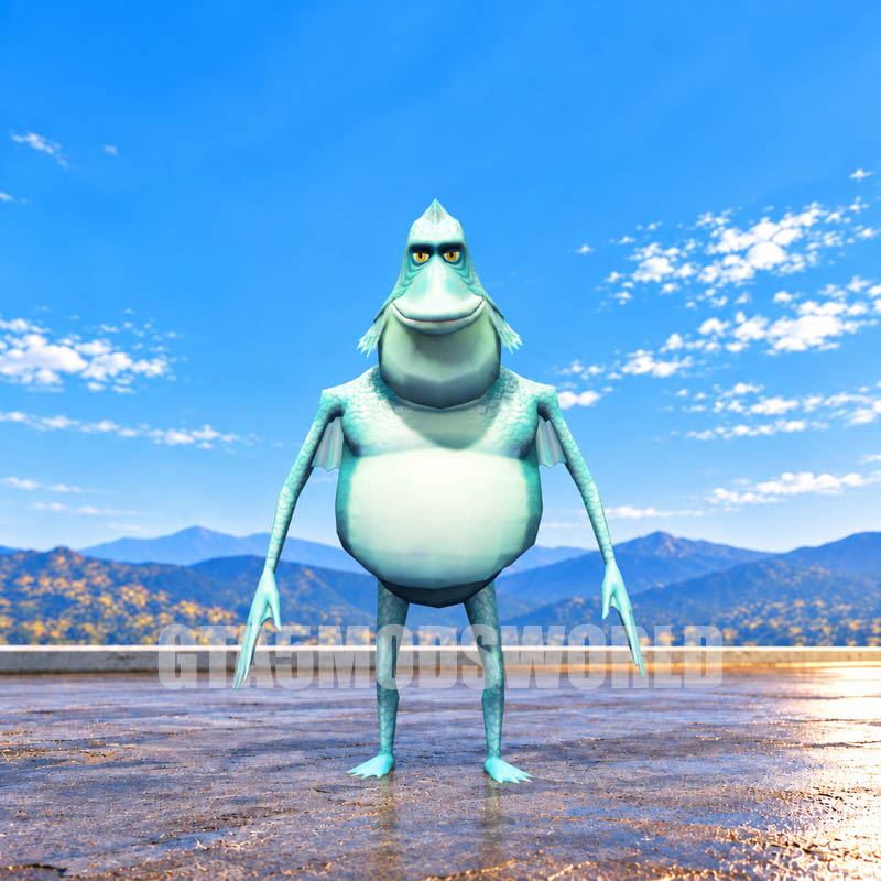 Gill-man Hotel Transylvania GTA5 MODS