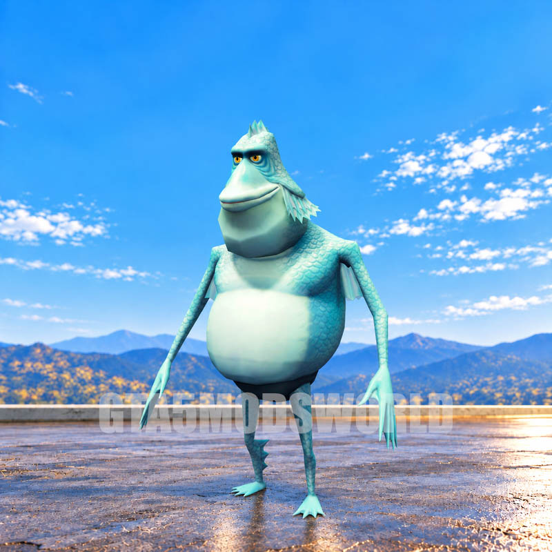 Gill-man Hotel Transylvania GTA5 MODS