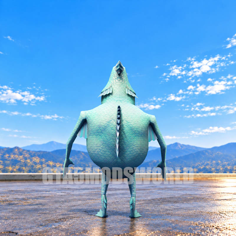 Gill-man Hotel Transylvania GTA5 MODS
