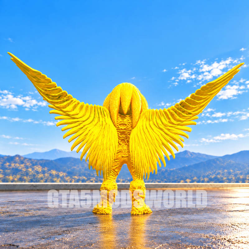 Golden Angel Knuckles GTA5 MODS