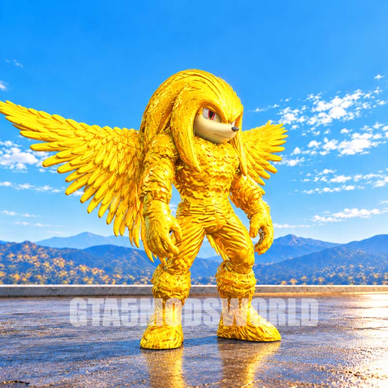 Golden Angel Knuckles GTA5 MODS
