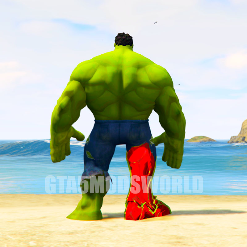 Iron Hulk Upgrading 1 GTA5 MODS