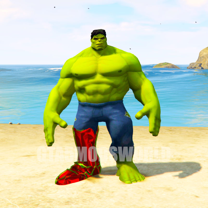 Iron Hulk Upgrading 1 GTA5 MODS