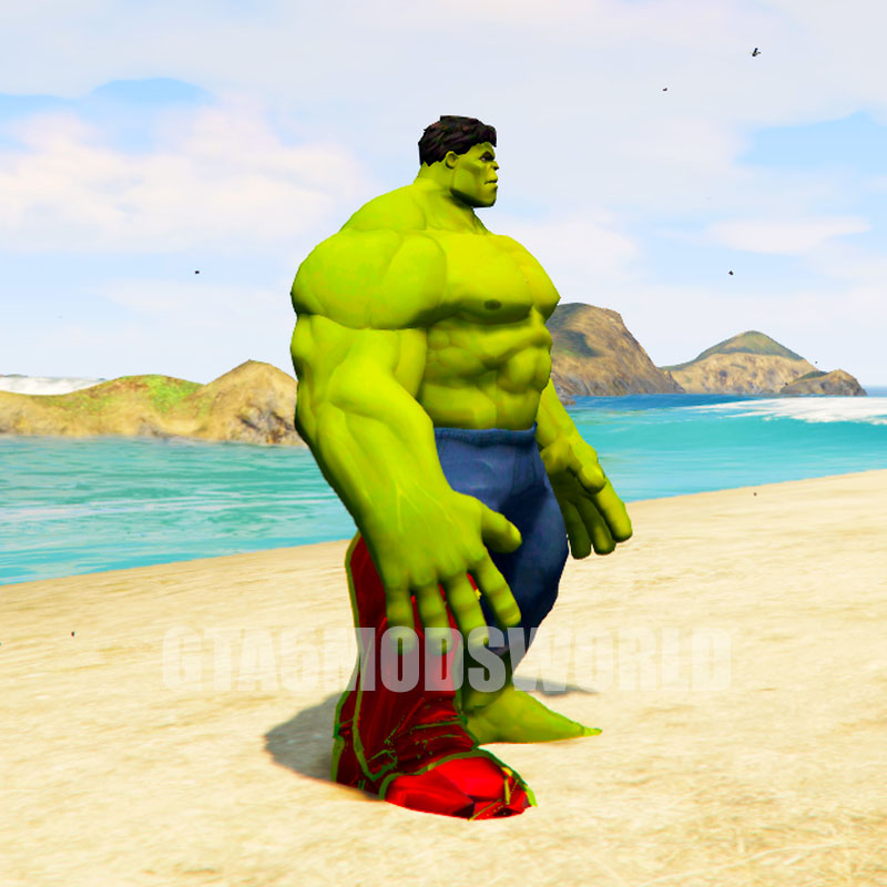 Iron Hulk Upgrading 1 GTA5 MODS