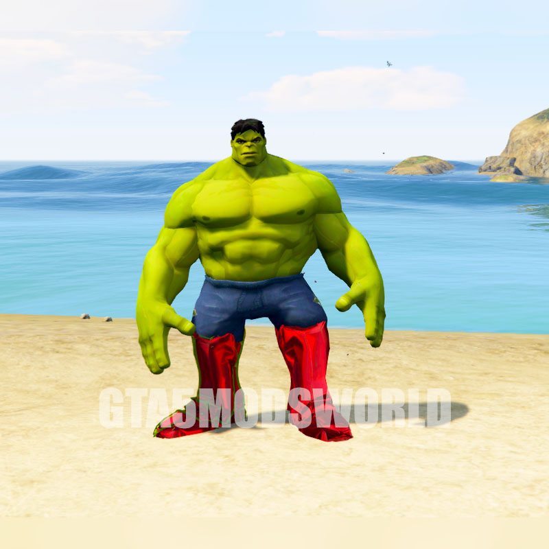 Iron Hulk Upgrading 2 GTA5 MODS