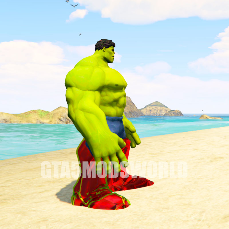 Iron Hulk Upgrading 2 GTA5 MODS