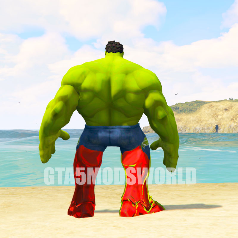 Iron Hulk Upgrading 2 GTA5 MODS