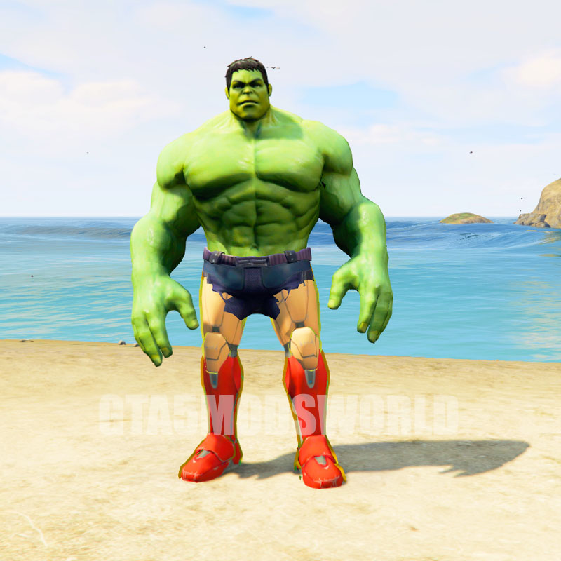 Iron Hulk Upgrading 3 GTA5 MODS