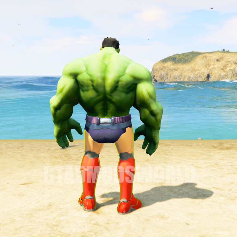 Iron Hulk Upgrading 3 GTA5 MODS