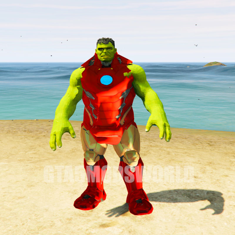 Iron Hulk Upgrading 4 GTA5 MODS