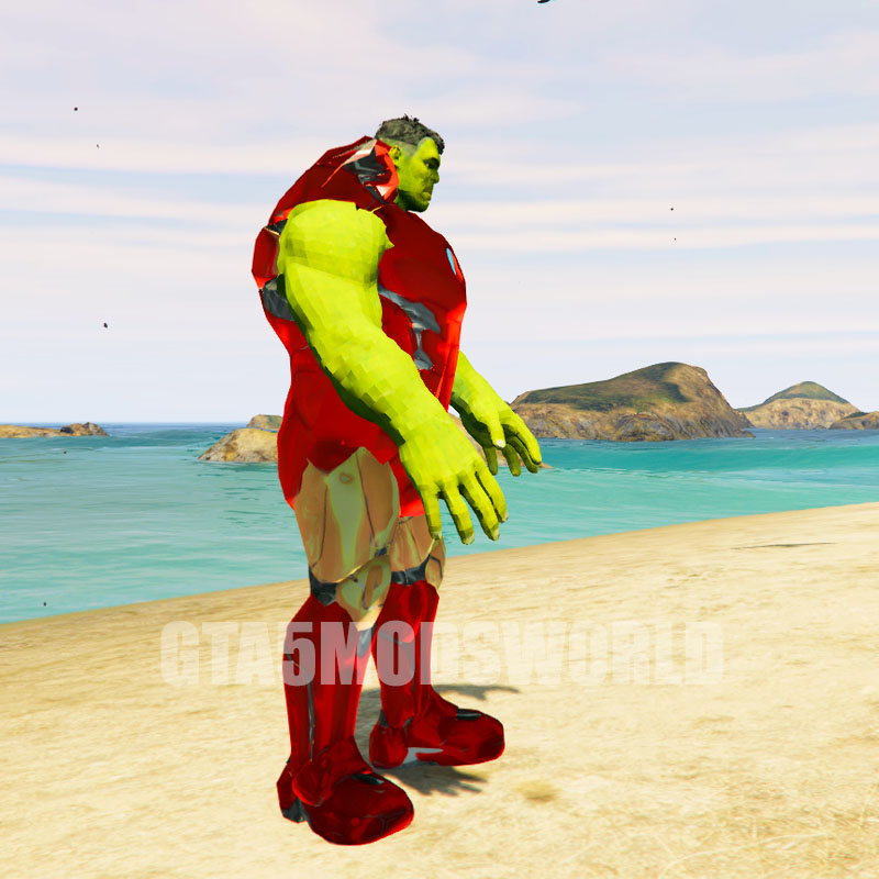 Iron Hulk Upgrading 4 GTA5 MODS