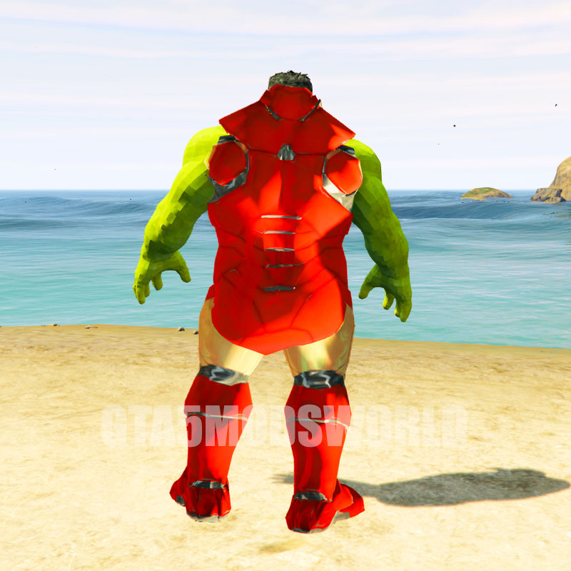 Iron Hulk Upgrading 4 GTA5 MODS