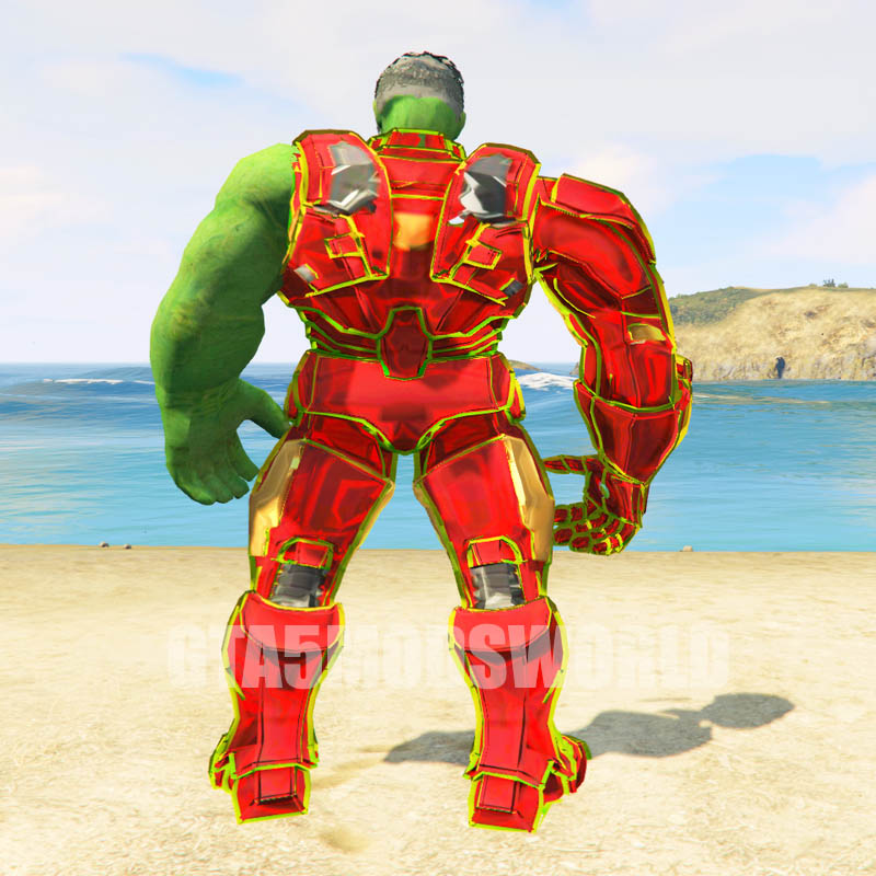 Iron Hulk Upgrading 5 GTA5 MODS