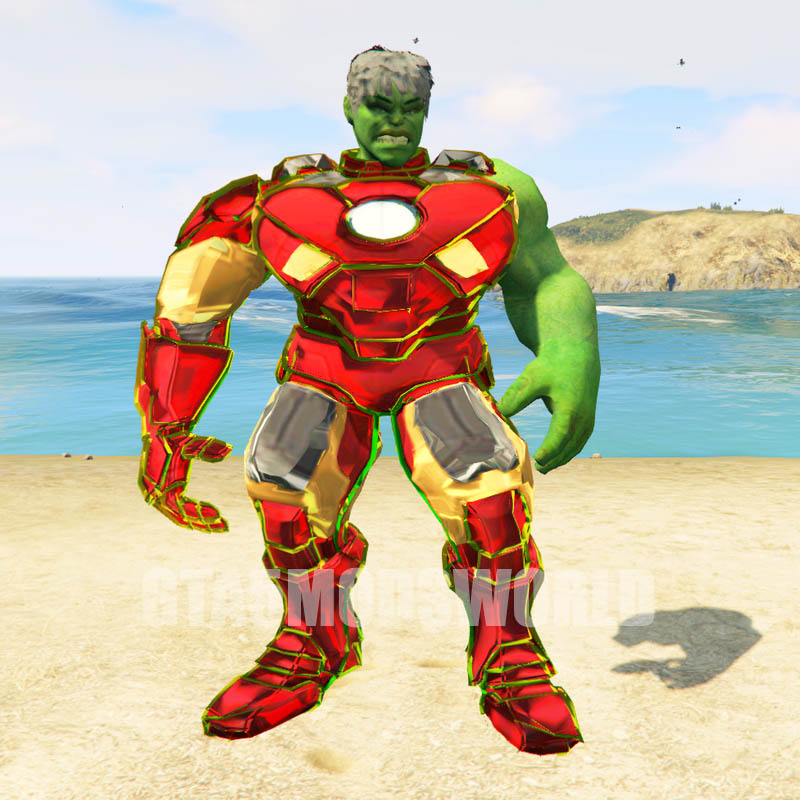 Iron Hulk Upgrading 5 GTA5 MODS