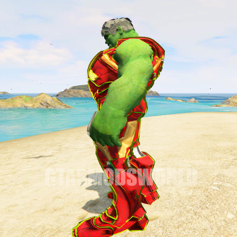 Iron Hulk Upgrading 5 GTA5 MODS