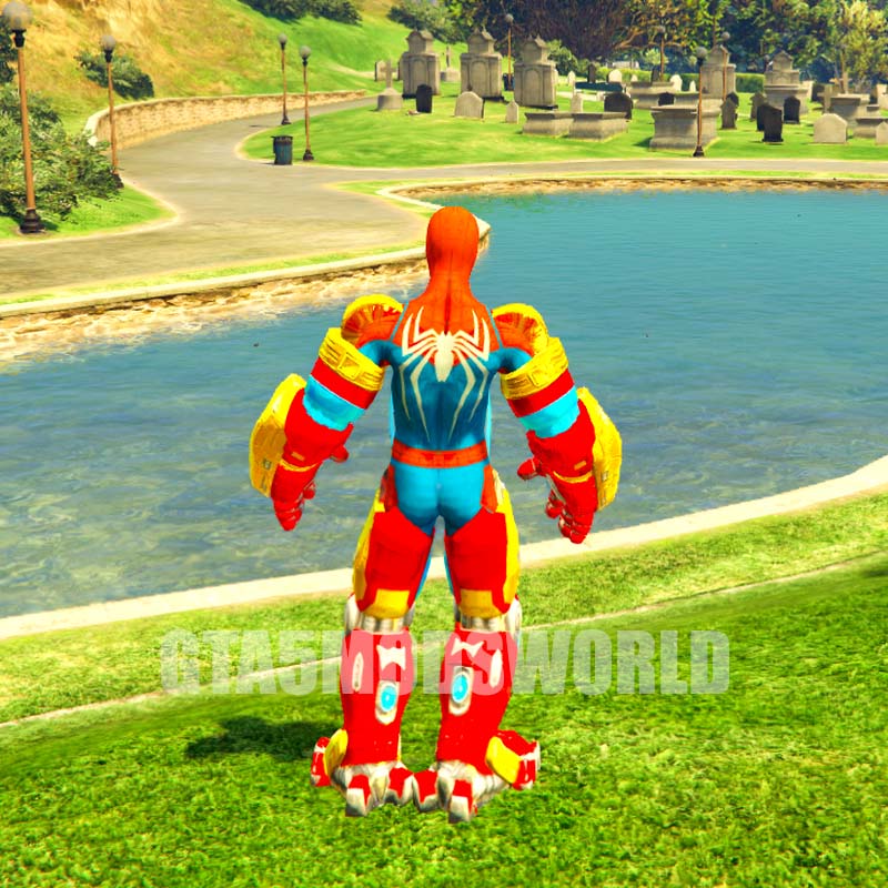 Iron Spider Mech GTA5 MODS