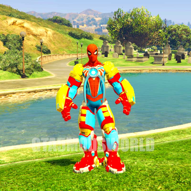 Iron Spider Mech GTA5 MODS