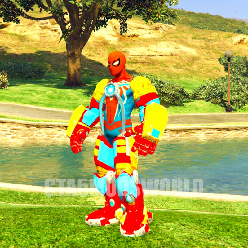 Iron Spider Mech GTA5 MODS