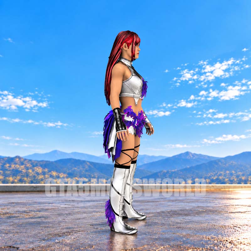 Iyo Sky WWE GTA5 MODS