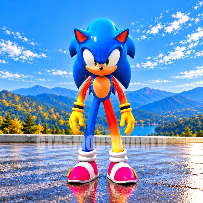 Lava Sonic 3 GTA5 MODS