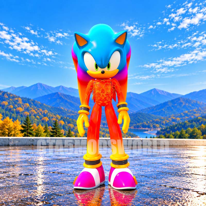 Lava Sonic 5 GTA5 MODS