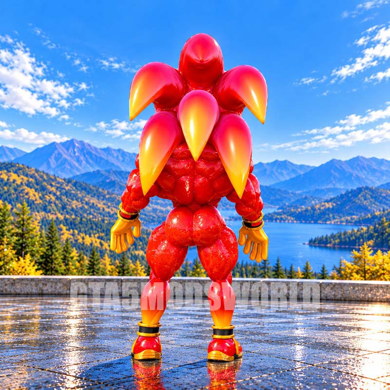 Lava Sonic 6 GTA5 MODS