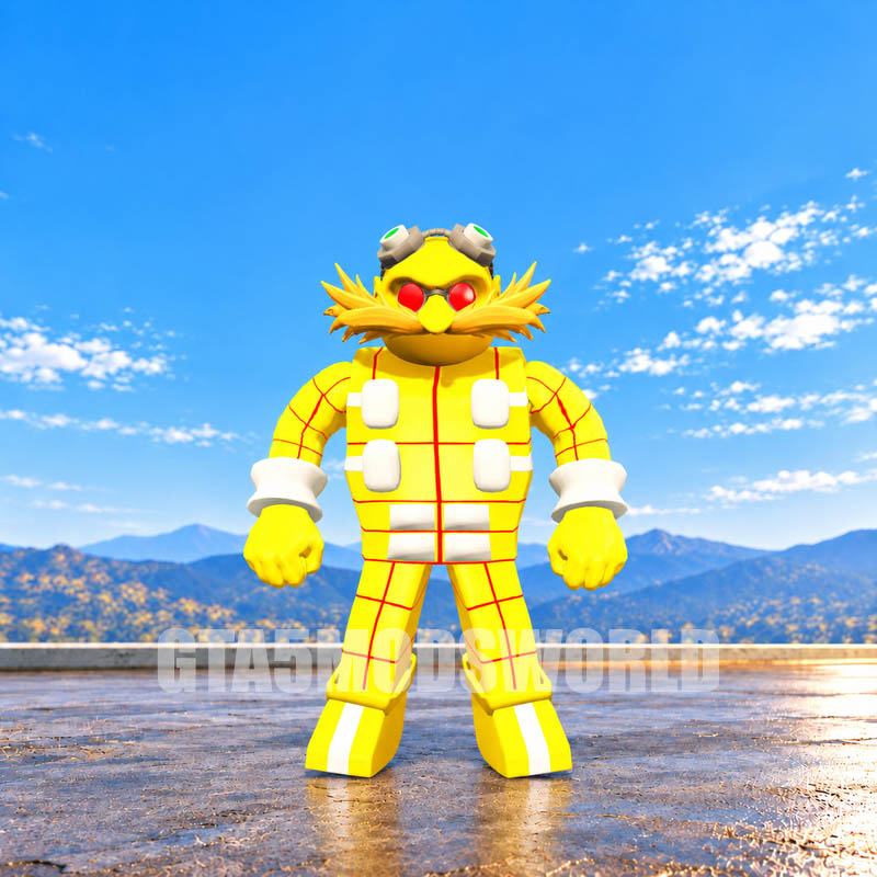 Lego Super Dr Eggman Sonic GTA5 MODS