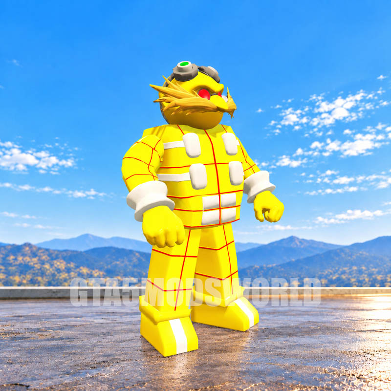 Lego Super Dr Eggman Sonic GTA5 MODS