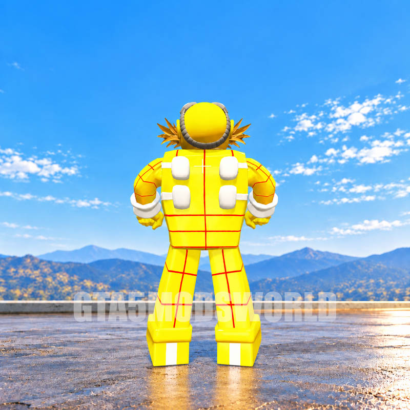Lego Super Dr Eggman Sonic GTA5 MODS