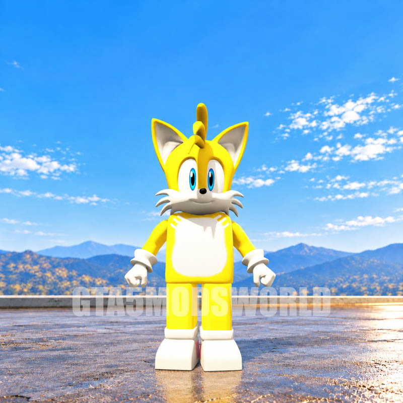 Lego Tails Sonic GTA5 MODS