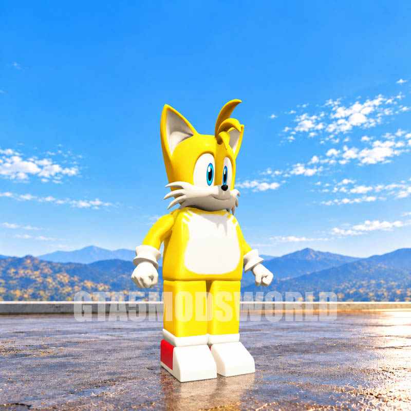 Lego Tails Sonic GTA5 MODS