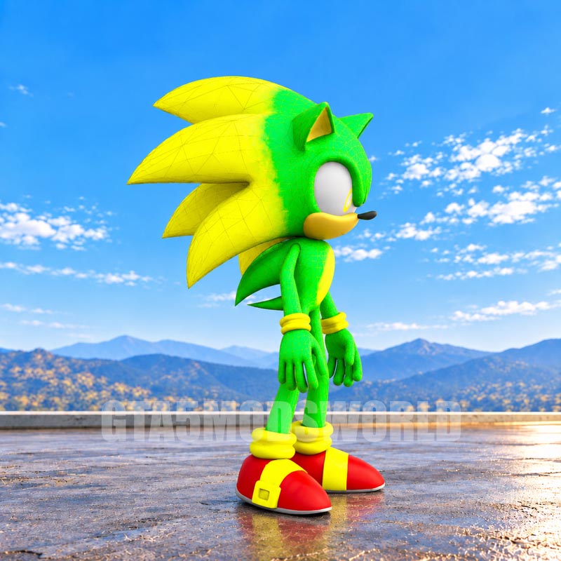 Matrix Cyber Sonic GTA5 MODS