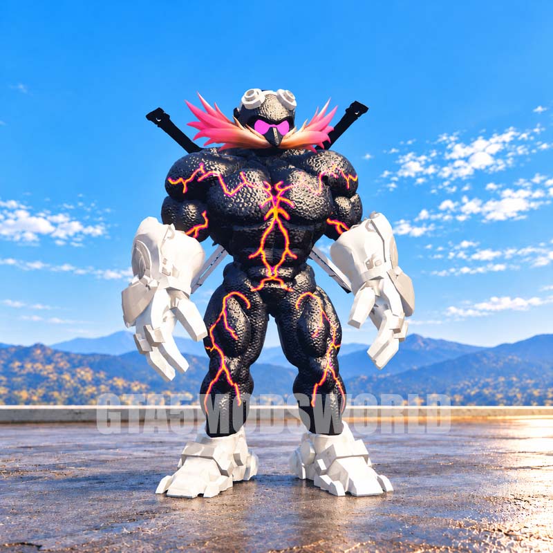 Mecha Eggman Sonic GTA5 MODS