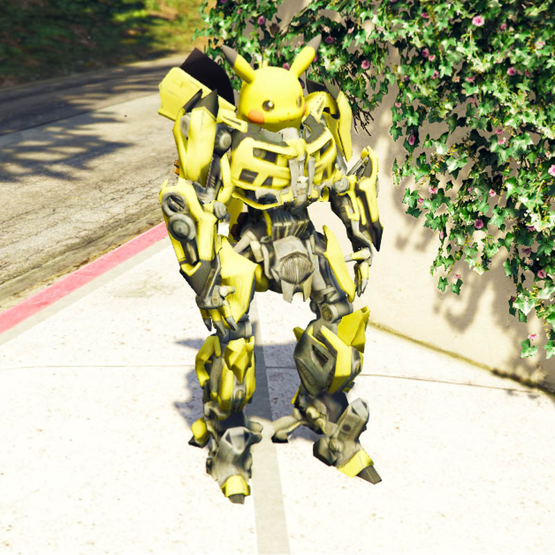 Mecha Pikachu GTA5 MODS