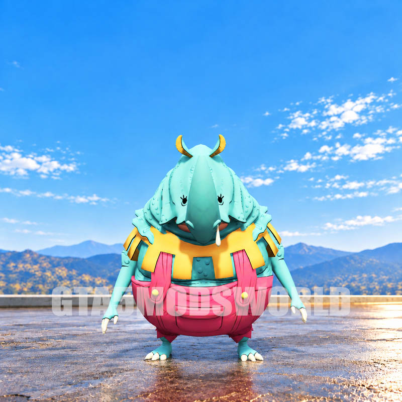 Minorhinoceros One Piece GTA5 MODS