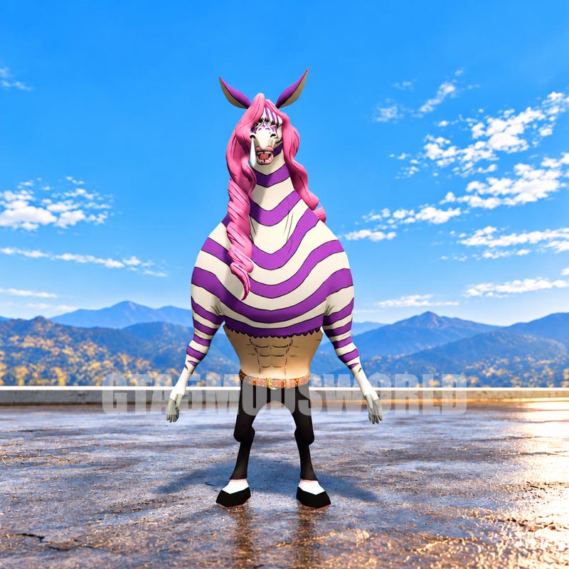 Minozebra One Piece GTA5 MODS