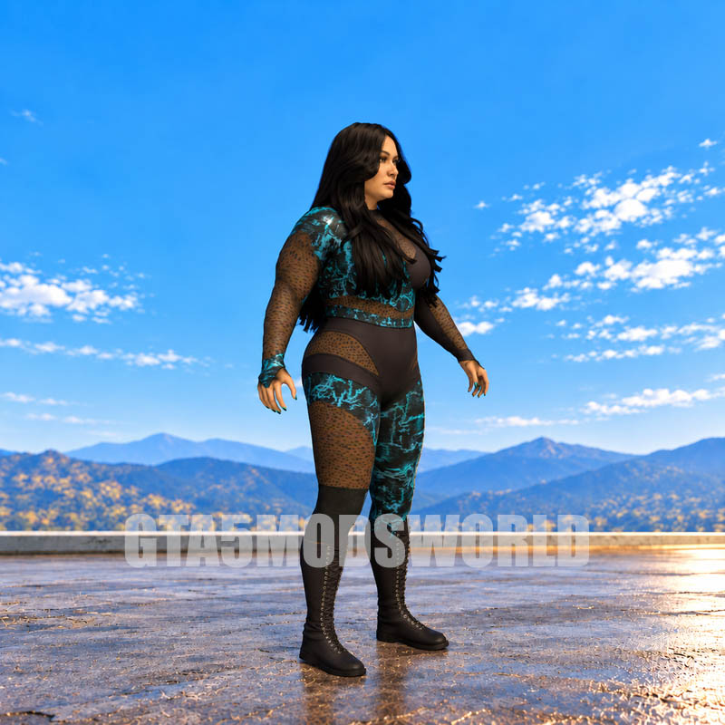 Nia Jax WWE GTA5 MODS