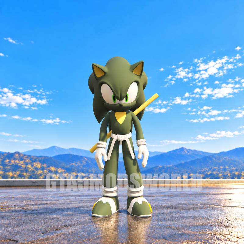 Ninja Sonic GTA5 MODS