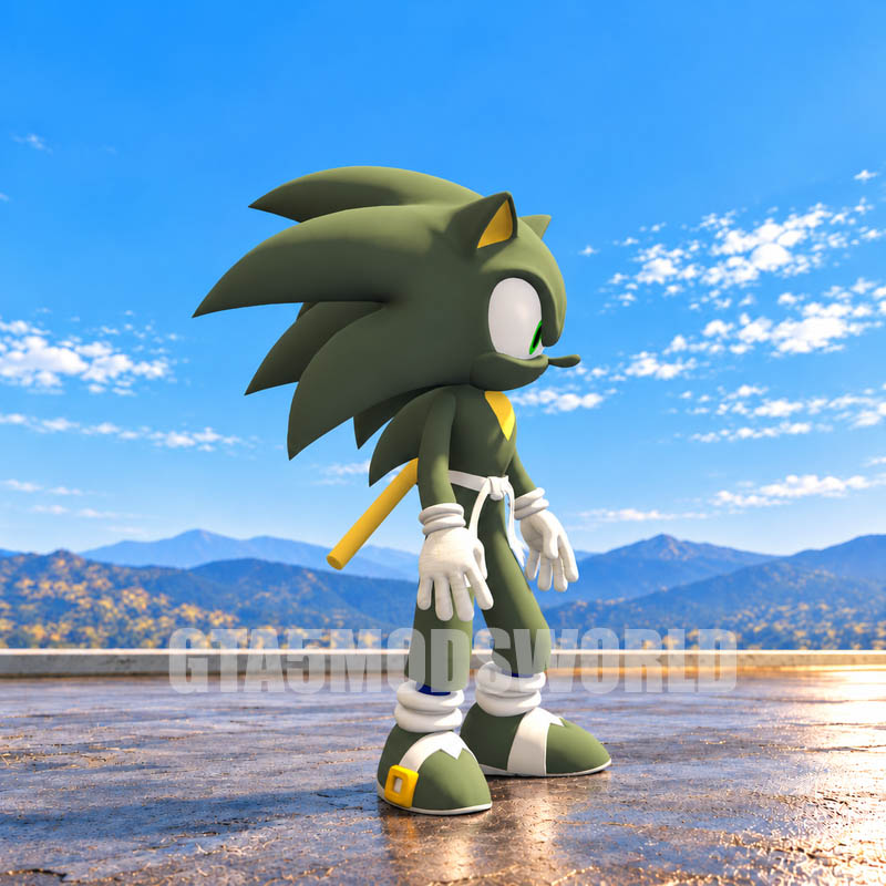Ninja Sonic GTA5 MODS