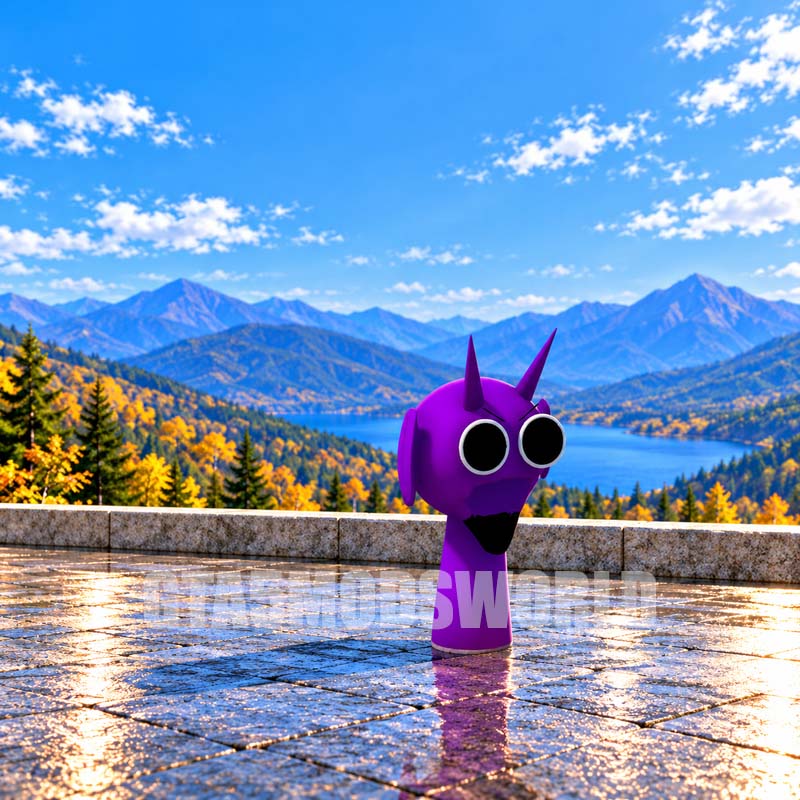 Purple Horror Sprunki GTA5 MODS