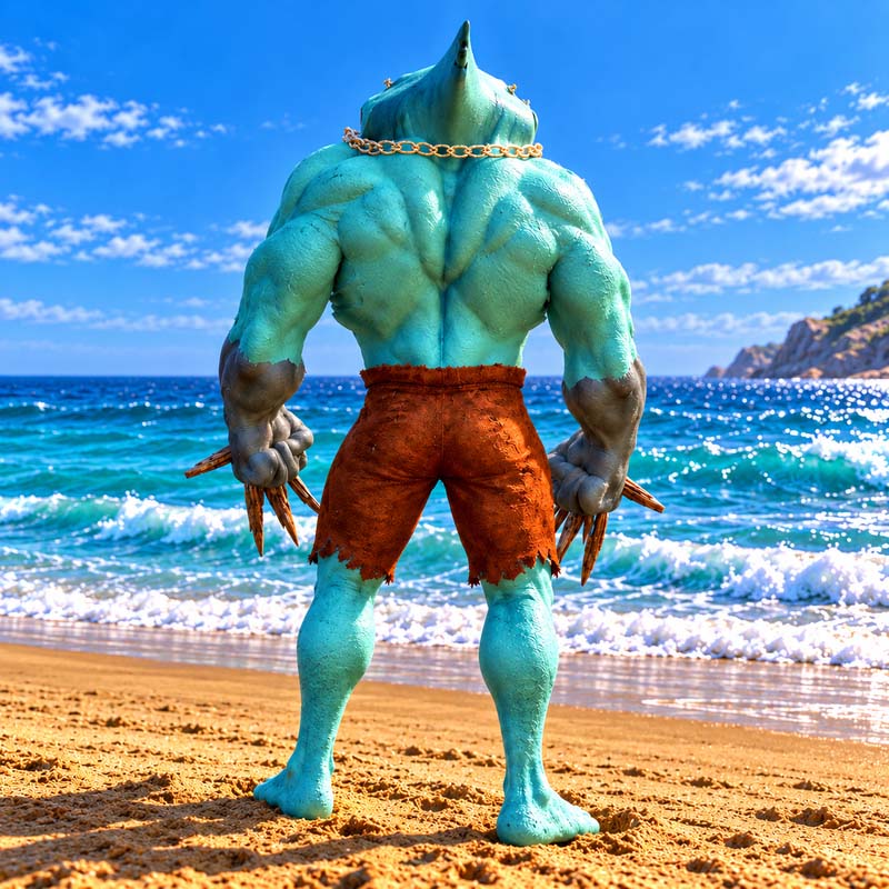 Razorclaw Shark Mutant GTA5 MODS