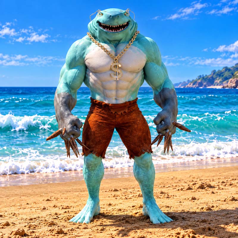 Razorclaw Shark Mutant GTA5 MODS