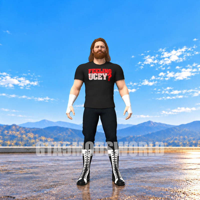 Sami Zayn WWE GTA5 MODS