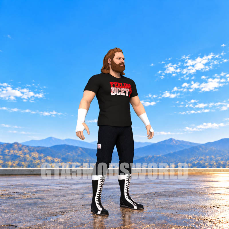 Sami Zayn WWE GTA5 MODS