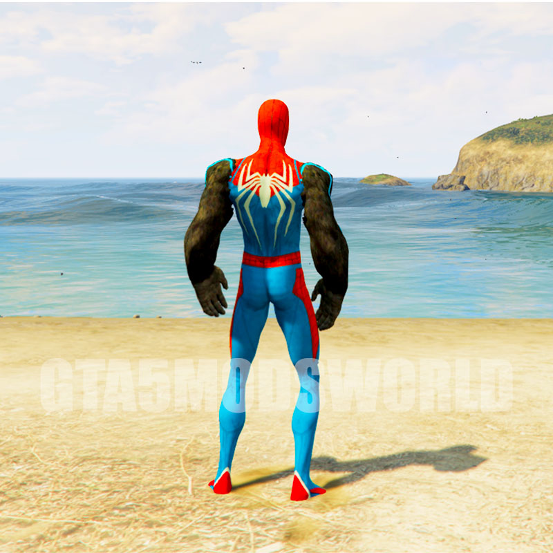 Spider-Man Kong 1 GTA5 MODS