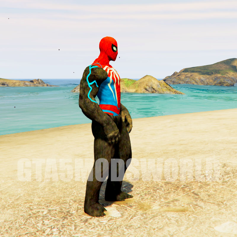 Spider-Man Kong 2 GTA5 MODS