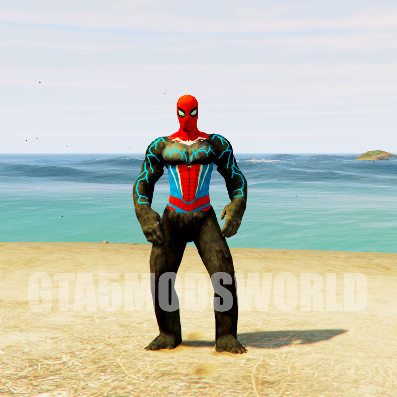 Spider-Man Kong 3 GTA5 MODS