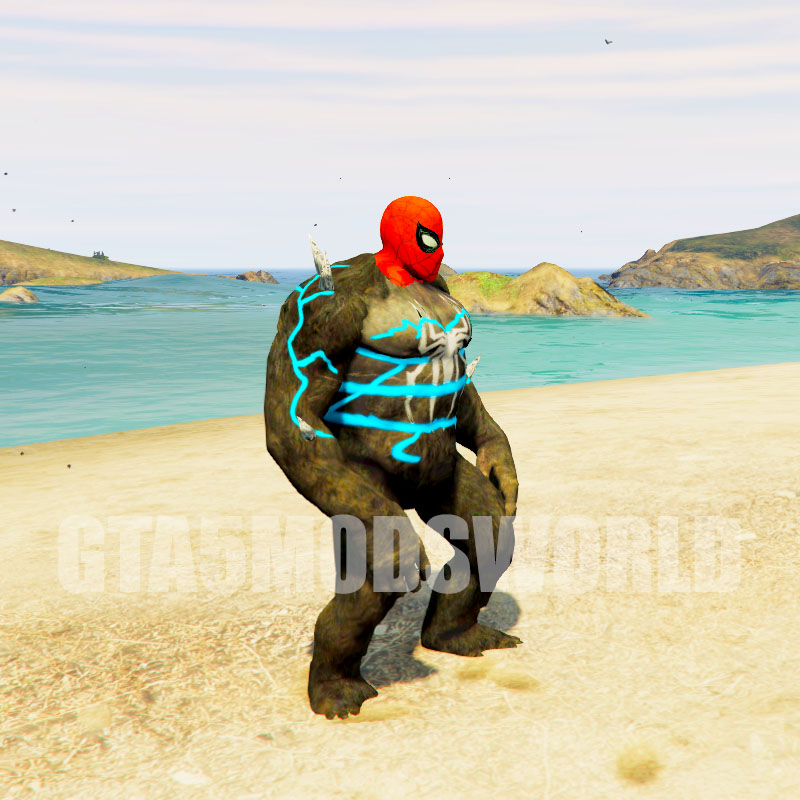 Spider-Man Kong 4 GTA5 MODS