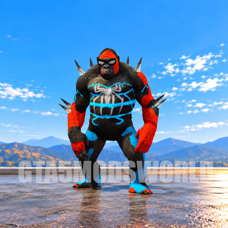 Spider-Man Kong 5 GTA5 MODS