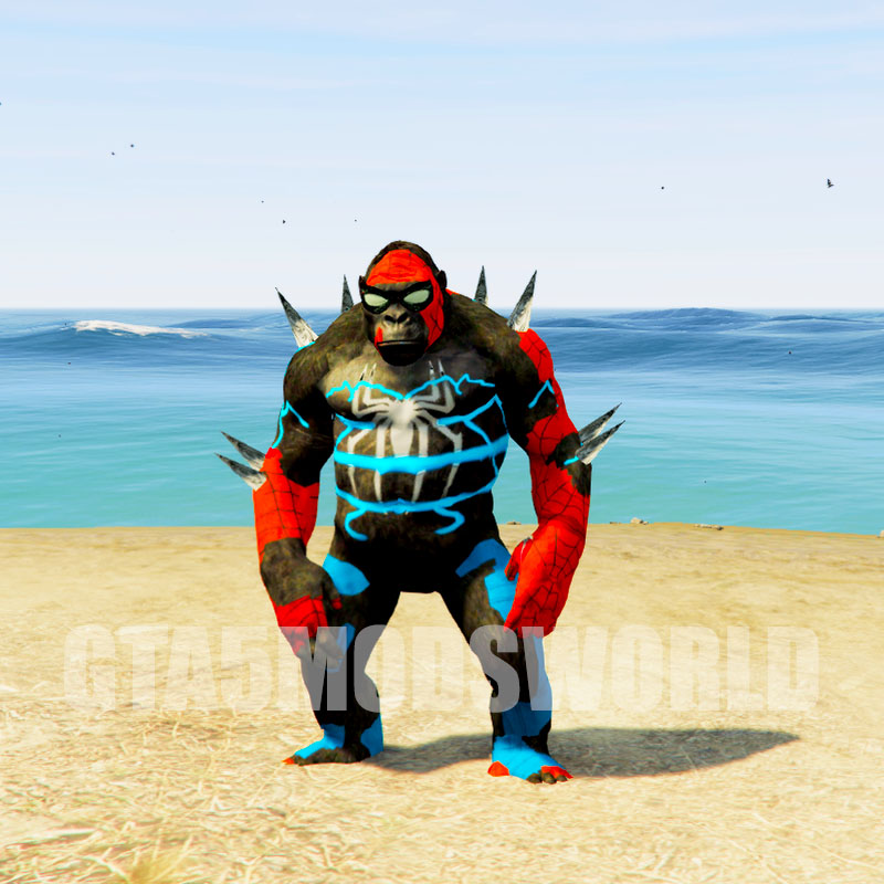 Spider-Man Kong 5 GTA5 MODS